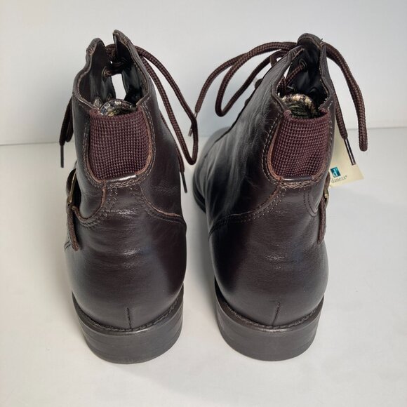Danexx Vintage 90's Women's Brown Lace Up Boots - Picture 4 of 7